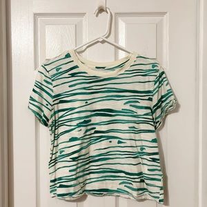 Anthropologie Maeve Boxy Tee